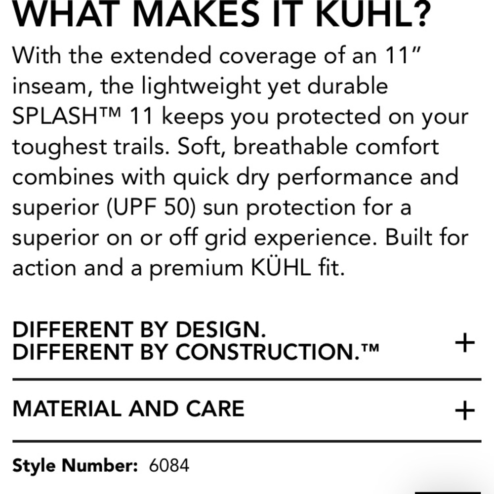 Kuhl Splash 11” Cargo Shorts - Picture 13 of 13